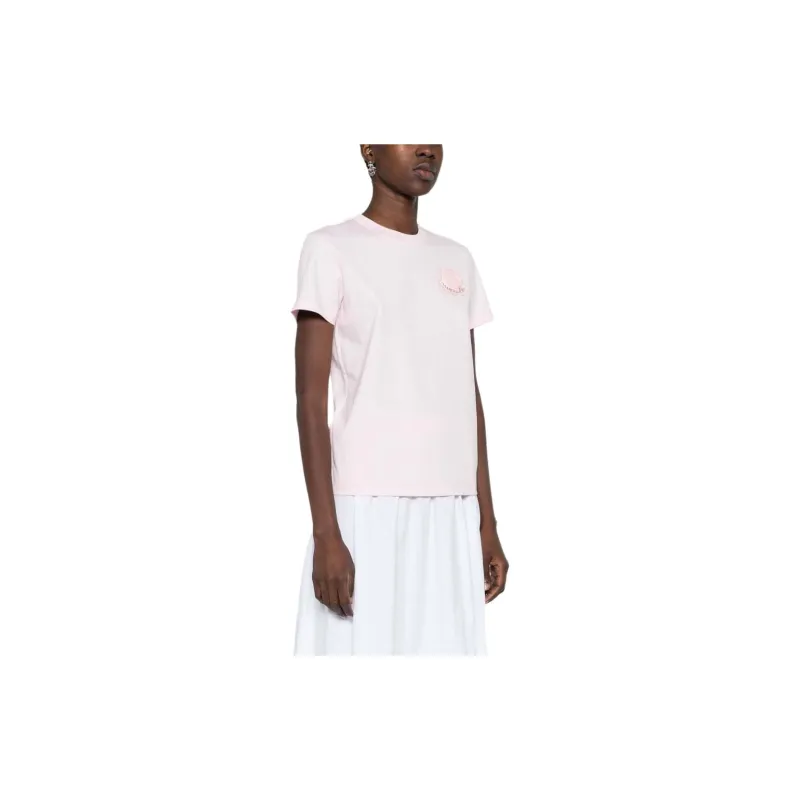 Moncler Tennis Logo Patch T Shirt-1