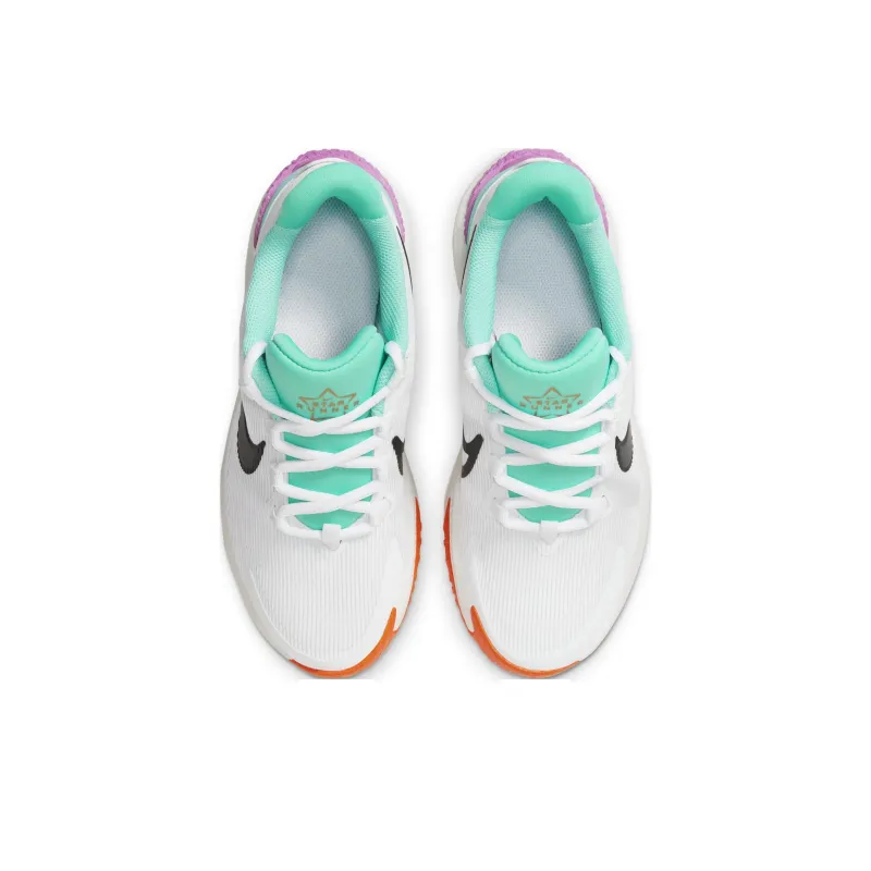 Nike Star Runner 4 Abrasion Resistant Low Top Kids' Running Shoes White Unisex-5