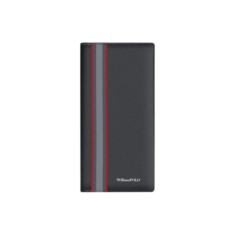 WilliamPOLO Cow Leather Multifunction Wallet With Phone Slot And Money Clip Regular Men's Multicolor-1