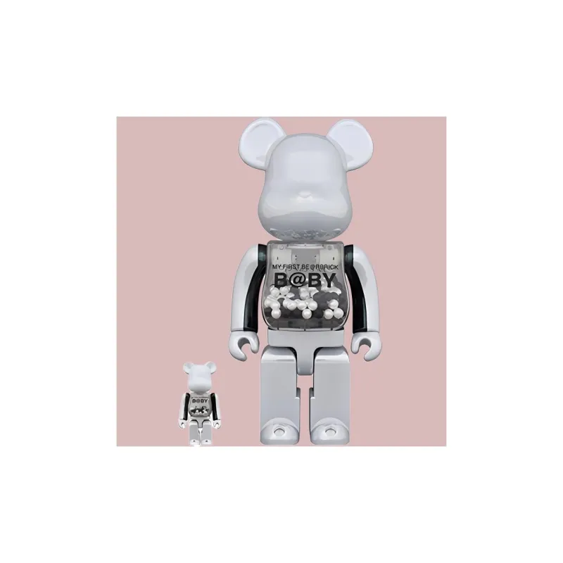 BE@RBRICK MY FIRST B@BY MARBLE Ver. 100% & 400%-1