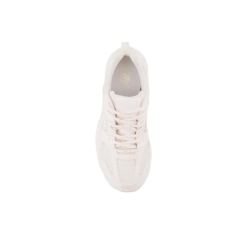 New Balance NB 530 Bungee Abrasion Resistant Breathable Cushioning Low Top Kids' Running Shoes White Pink Teenagers-3