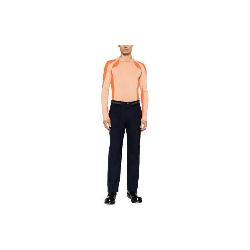 OFF WHITE Stripe detail Straight leg Trousers-1