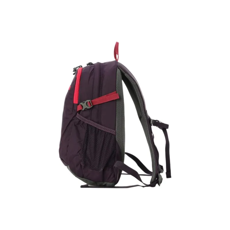 Columbia Nylon Backpack Unisex Black Plum-1