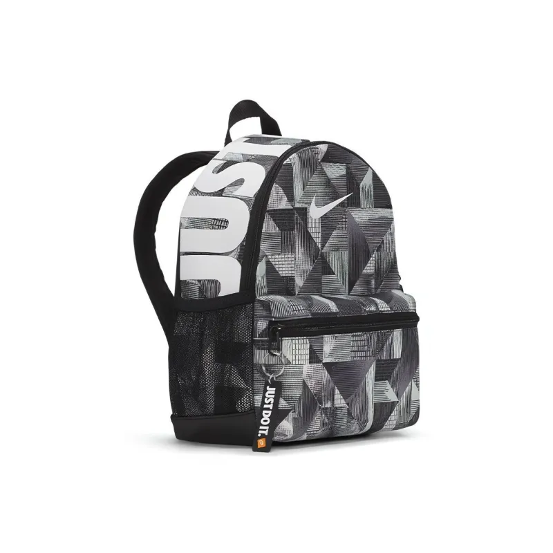 Nike Polyester Sports Backpack Regular Men's Black Green-2