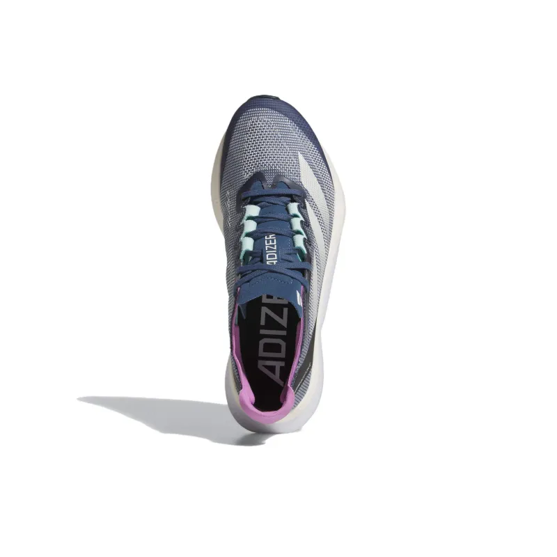 Adidas Adizero Boston 12 'Preloved Ink Zero Metalic Aurora Ink' Women's-4