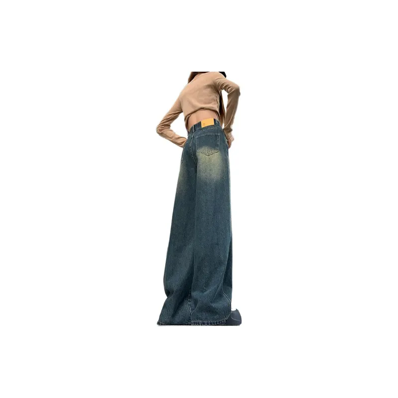 Concubine Zhu Jeans Women's Vintage Blue-2