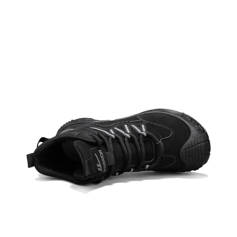 Warrior Wear-Resistant Slip-Resistant Cushioning High-Top Casual Shoes Men's-11