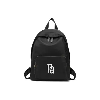 CORALDAISY Fabric Backpack Women's Knight Black