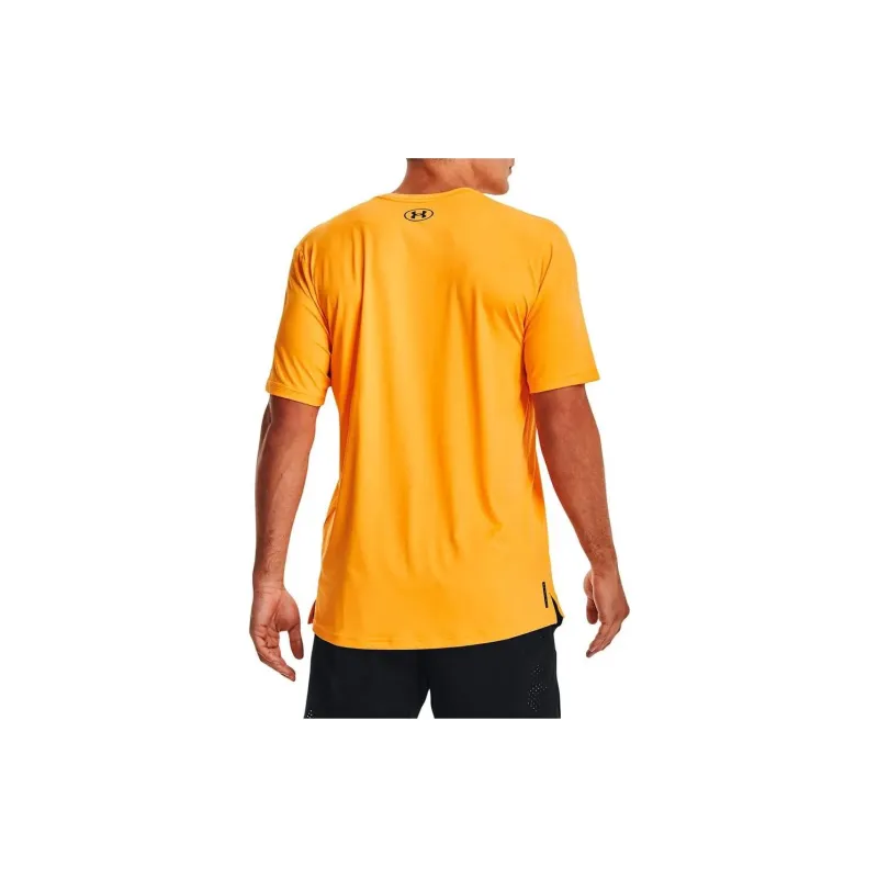 Under Armour RUSH T Shirt Men's Yellow-4