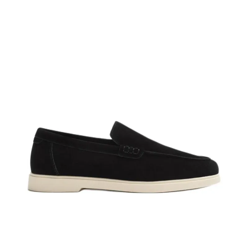 ZARA Loafers Men Black-1