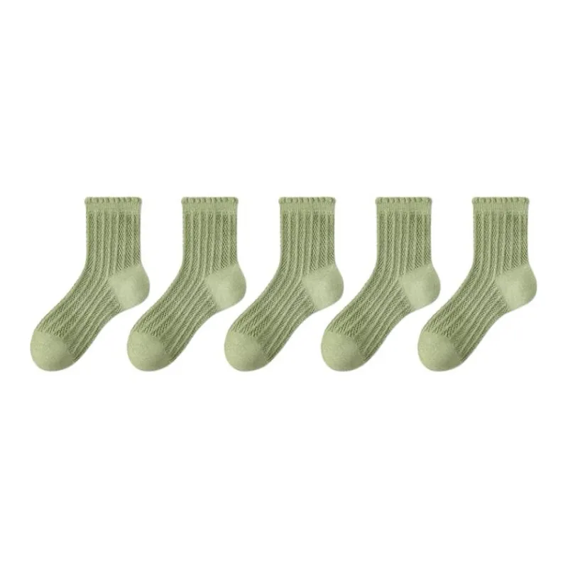 ROBINHOOD Mid Calf Socks Women's 5 Pack-34
