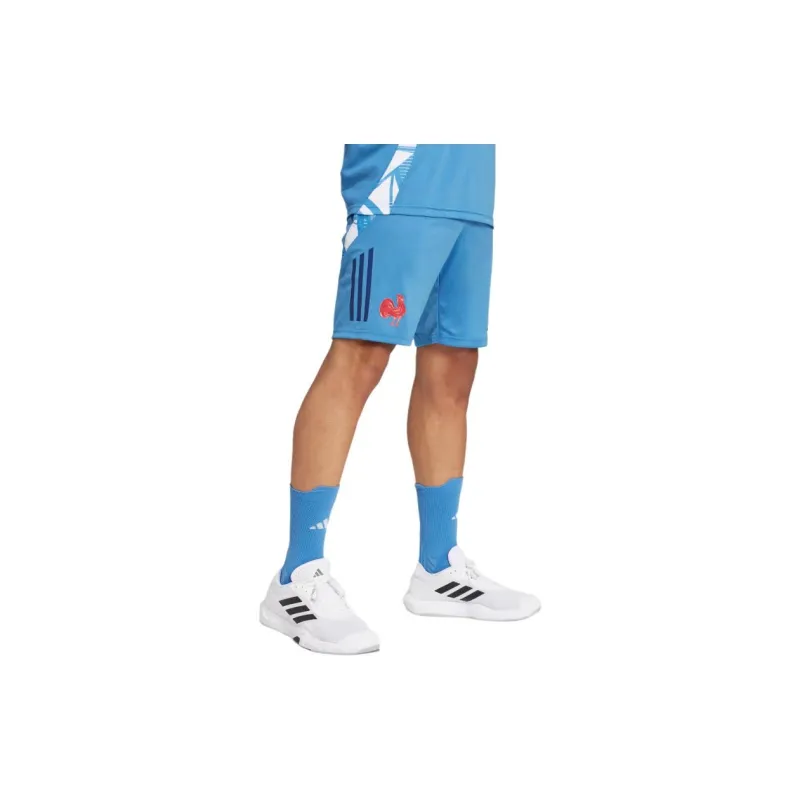 Adidas GymRUGBY Sports Shorts Men's Focus Blue-3