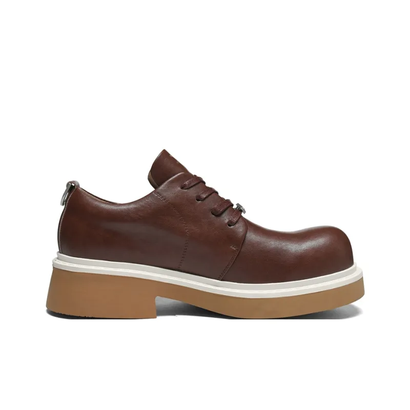 SEPTWOLVES Men's Casual Shoes Men Low Top Black/Coffee/Green-11