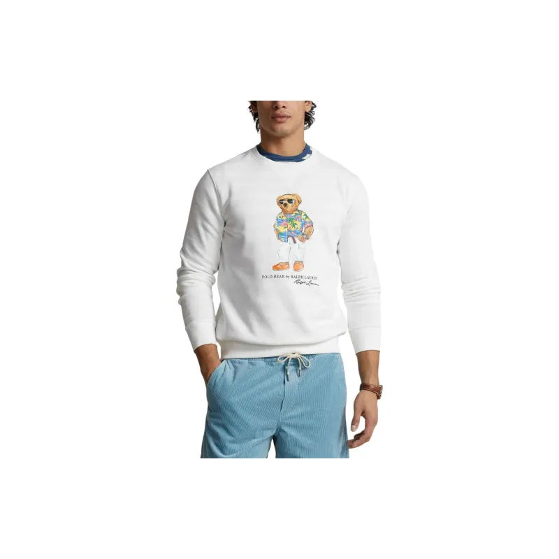 Polo Ralph Lauren Bear Printed Crewneck Sweatshirt-2