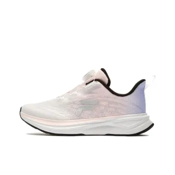FILA KIDS BOA Slip Resistant Breathable Kids' Training Shoes White Pink Teenagers