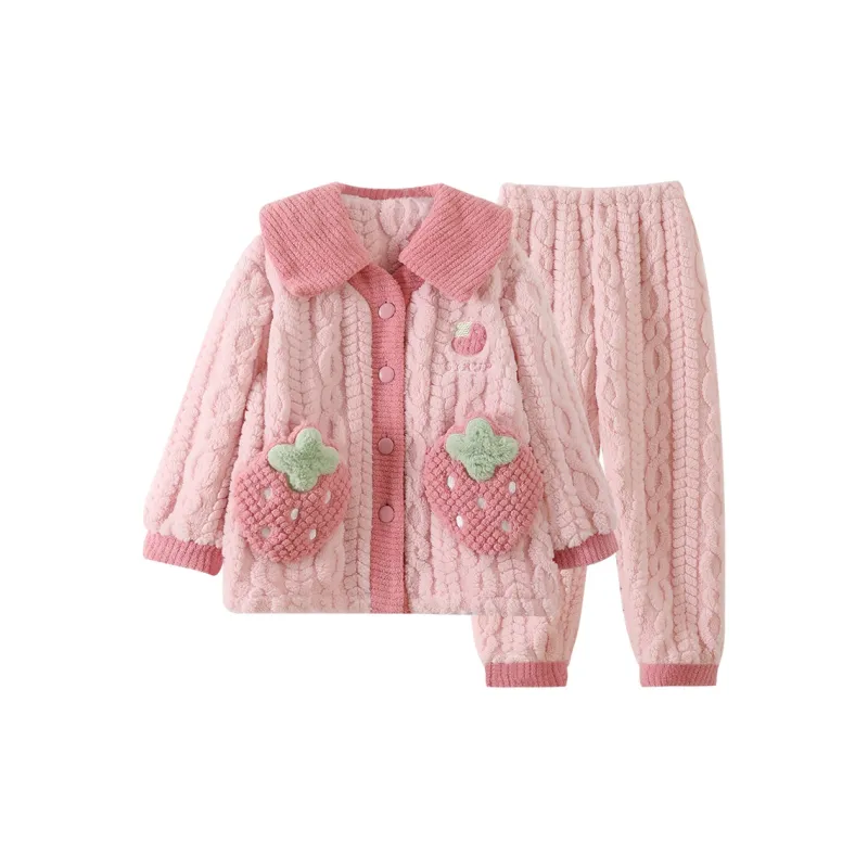 DanceBees Pajama Set Women's Pink-0