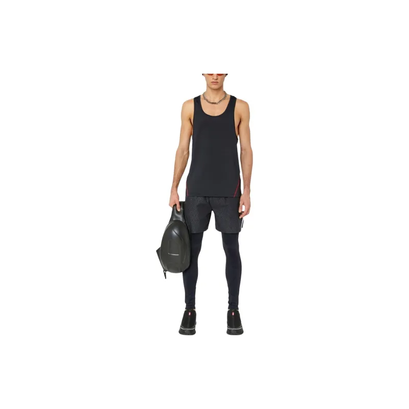 DIESEL Tank Tops Men Black-1