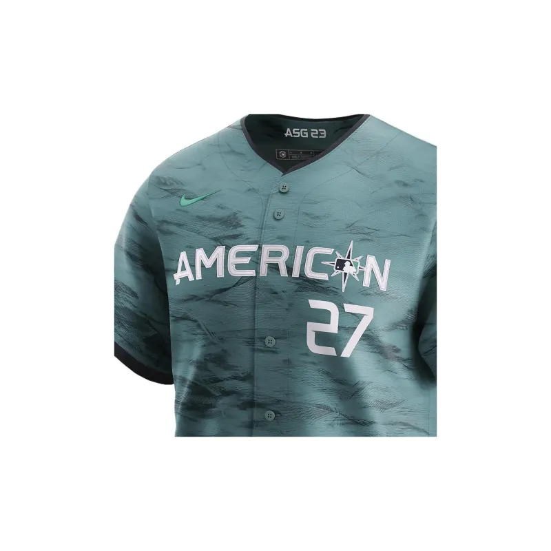 Nike Mike Trout American League 2023 All Star Game Men's Nike Mlb Limited Jersey-2