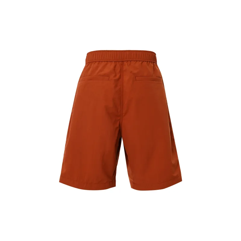 UNIQLO Cargo Shorts Unisex Dark Orange-1