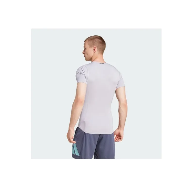 Adidas Free Shipping With AdiClub Techfit Compression Training Tee-1