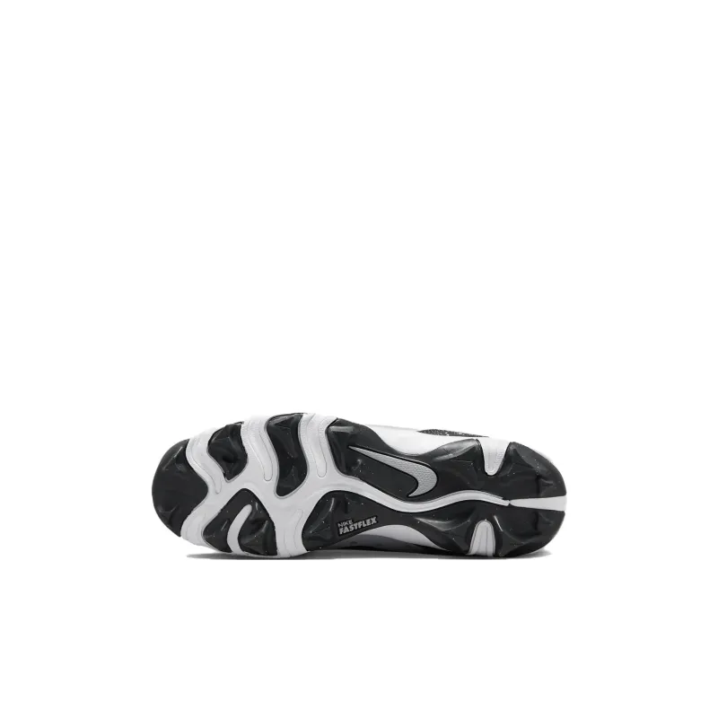 Nike Alpha Huarache 4 Anti Slip Wear Resistant Kids' Training Shoes Gray Black Kids'-4