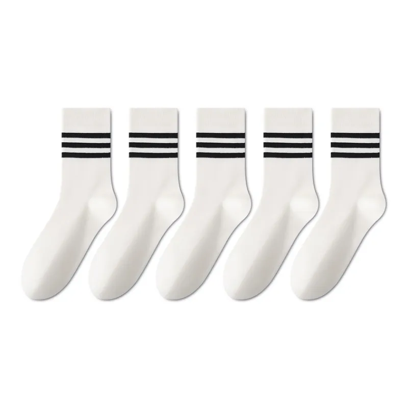 MIIOW Mid Calf Socks Men's Combo Set-0