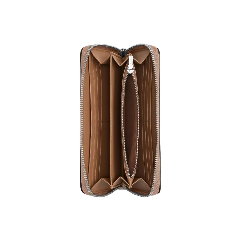 COACH Coated Canvas Wallet Small Size Women's Sand-1
