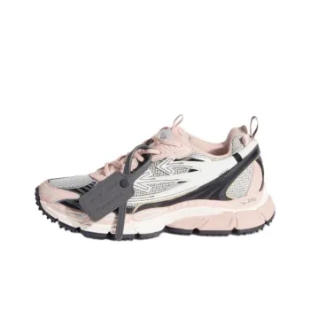 OFF WHITE Ow Be Right Back Low Top Casual Shoes Women's Pink White