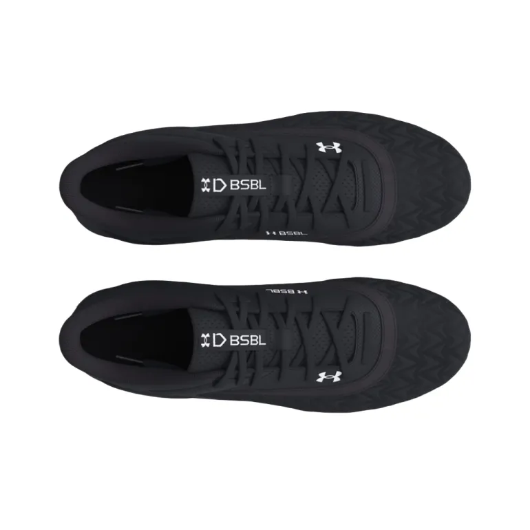 Under Armour Leadoff Slip Resistant Coverage Low Top Training Shoes Men's Black White-2