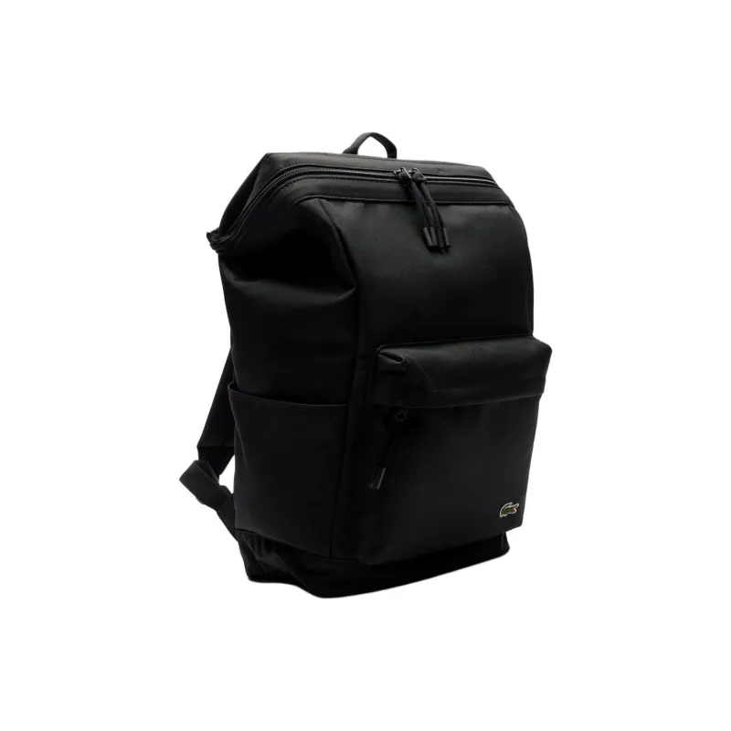 LACOSTE Polyester Backpack Regular Men's Black-1
