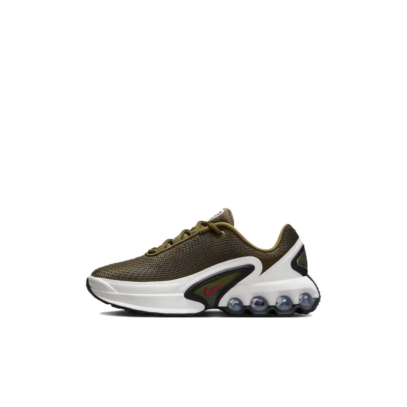 Nike Air Max Dn Abrasion Resistant Low Top Kids Lifestyle Shoes Green White Kids'-0