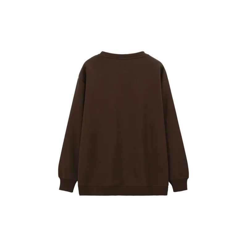 Incolore Sweatshirt Women's Dark Brown-6