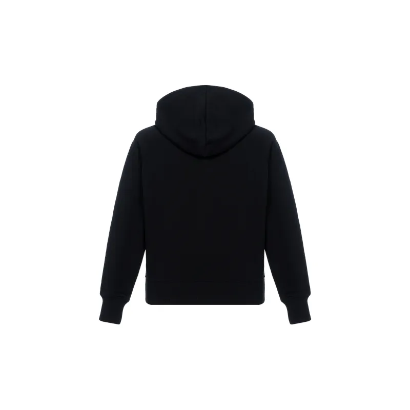 Burberry Women's Letter Graphic Cotton Blend Zip Hoodie Burberry Women's Letter Graphic Cotton Blend Zip Hoodie