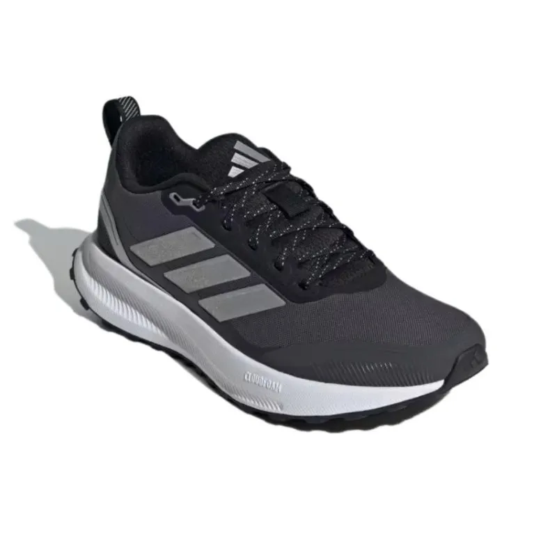 Adidas Runfalcon 5.0 Anti Slip Wear Resistant Low Top Running Shoes Women's Black-2