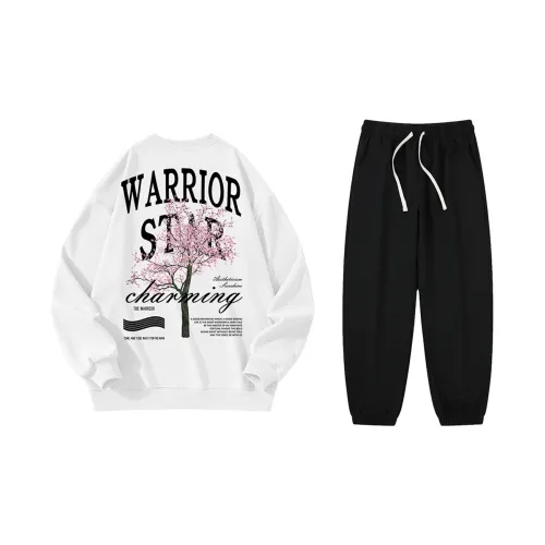 WARRIOR Sweatshirt Sets Unisex