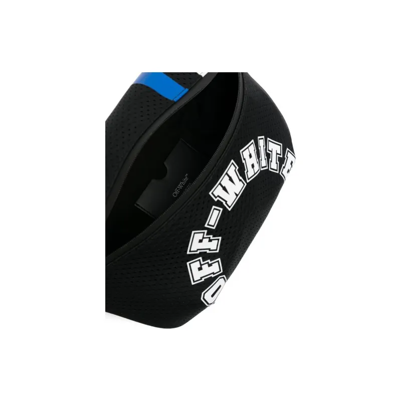 OFF WHITE Outdoor Baseball Waist Bag Black-10