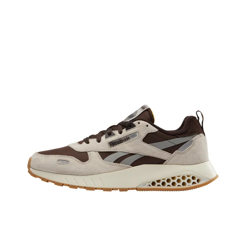 Reebok Wear Resistant Slip Resistant Low Top Running Shoes Unisex Brown-0