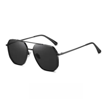 HELMER Stainless Steel Aviator Sunglasses Unisex