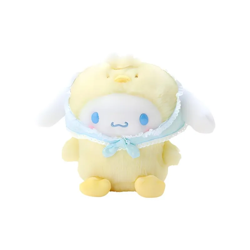 Sanrio Cinnamoroll Easter Chick Collection, Chirping Dolls Plush Doll 16cm High-0