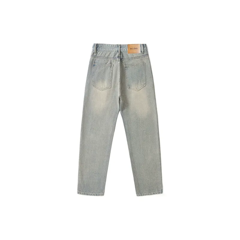 JUCY JUDY Jeans Unisex Vintage Yellow-1