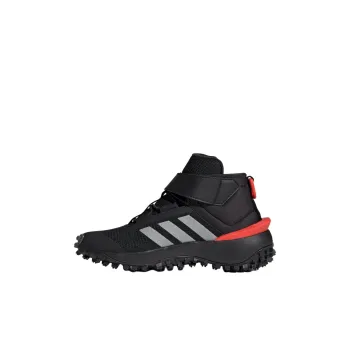 Adidas Fortatrail Wear-Resistant High-Top Kids' Running Shoes Black Kids'