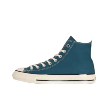 Converse All Star Anti Slip Wear Resistant High Top Skateboard Shoes Unisex Teal Blue