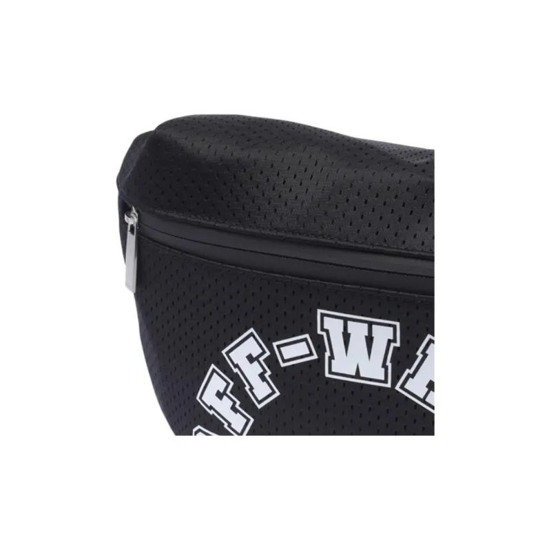 OFF WHITE Outdoor Baseball Waist Bag Black-9