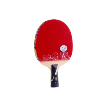 YINHE Ping Pong Paddles Unisex All Wood With Carbon Fiber Red Black