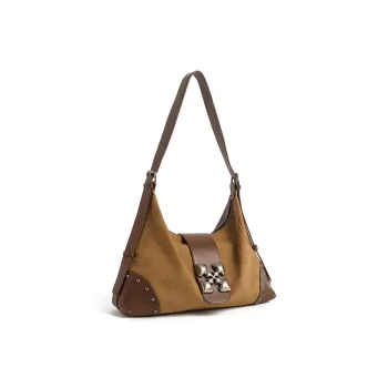 JACD Polyester Shoulder Bag Regular Women's Sun Dried Brown