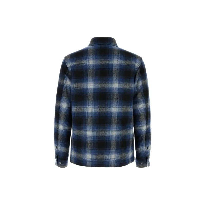 WOOLRICH Checked Buttoned Overshirt-1
