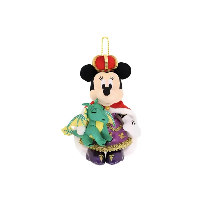 Disney Mickey Mouse/Minnie Mouse 38th Anniversary, King Dolls Plush Pendant 18CM High-1