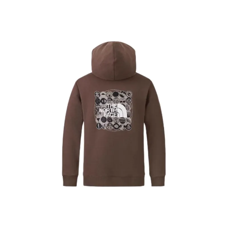 THE NORTH FACE Fine Logo Detailed Drawstring Hoodie-1