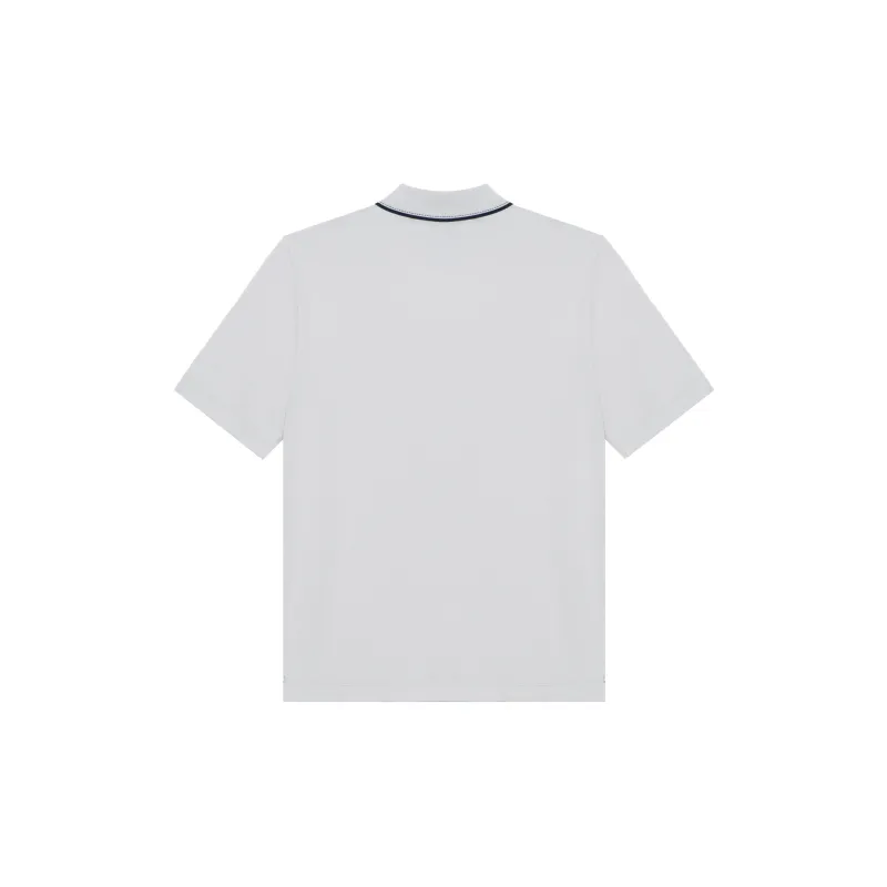 HERMES SS24 Polo Shirt Men's Misty White-1