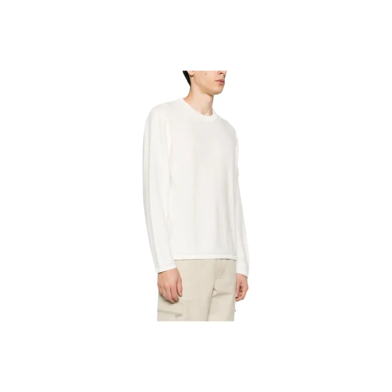 STONE ISLAND Compass badge Ribbed knit Jumper-3